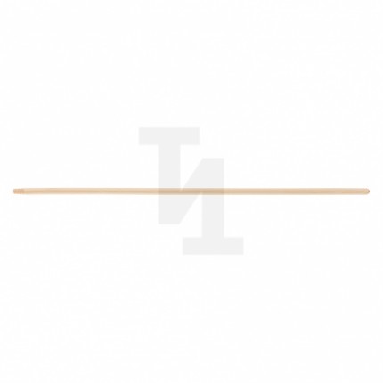 Черенок деревянный, 23х1200 мм, высший сорт, с резьбой (подходит для метел, щеток), Россия// Сибртех 68431