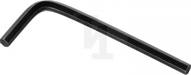 Ключ имбусовый STAYER "STANDARD", сталь, черный, 4мм 27405-4