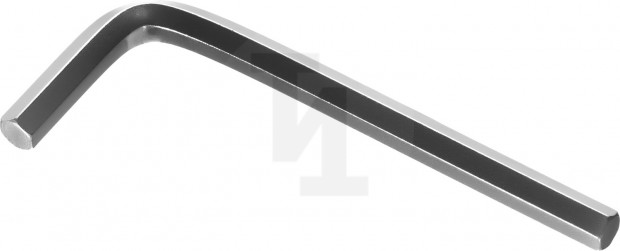 Ключ имбусовый ЗУБР "МАСТЕР", хромованадиевая сталь, хромированное покрытие, 6мм 27453-6