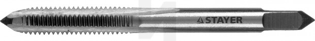 Метчик STAYER "MASTER" одинарный, для сквозных отверстий, сталь 9ХС, М5х0,8 28020-05-0.8