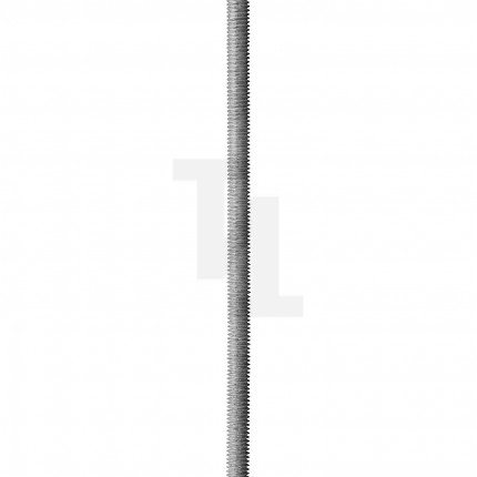 Шпилька резьбовая DIN 975, М12x2000, 1 шт, класс прочности 4.8, оцинкованная, ЗУБР 4-303350-12-2000