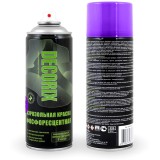 Аэрозольная краска фосфоресцентная Decorix 520 мл фиолетовая матовая (12 шт/уп)