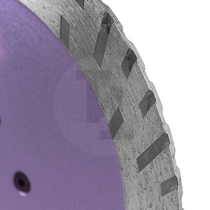 Алмазный диск для шлифовки и резки G/F 125мм по граниту и мрамору Messer 01-41-125