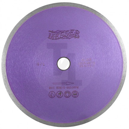Алмазный диск G/L сплошная кромка 150мм Messer 01-22-150