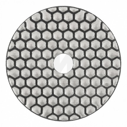 Алмазный гибкий шлифовальный круг, 100 мм, P 100, сухое шлифование, 5шт.// Matrix 73501