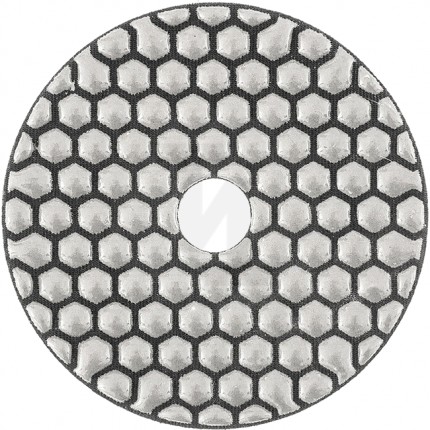 Алмазный гибкий шлифовальный круг, 100мм, P400, сухое шлифование, 5шт Matrix 73503