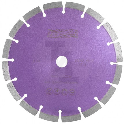 Алмазный сегментный диск G/M сухой рез 125мм Messer 01-14-125