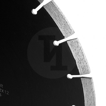 Алмазный сегментный диск по свежему бетону A/A 350мм Messer 01-19-350