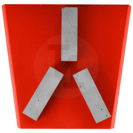 Алмазный шлифовальный франкфурт M-25/30 для средней шлифовки (3 сегмента) Messer 01-43-032