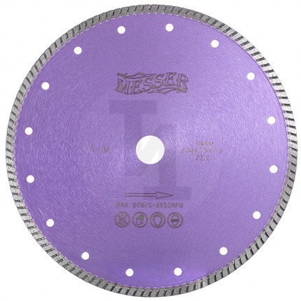 Алмазный турбо диск G/M 150мм Messer 01-33-150