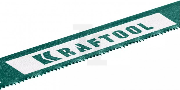 Биметаллическое гибкое полотно по металлу KRAFTOOL 18 TPI, быстрый рез, 300 мм, волнообразная разводка, 1 шт, Alligator-18 15942-18