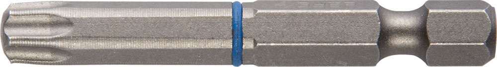 Биты ЗУБР "ЭКСПЕРТ" торсионные кованые, обточенные, хромомолибденовая сталь, тип хвостовика E 1/4", T30, 50мм, 2шт