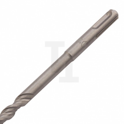Бур по бетону, двойная спираль, Cobalt W-tip, 10x600 мм, SDS PLUS// Denzel 705022