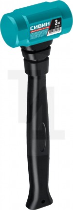 Цельностальная кувалда с удлинённой рукояткой СИБИН 3 кг 360 мм 20132-3