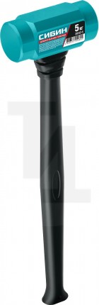 Цельностальная кувалда с удлинённой рукояткой СИБИН 5 кг 600 мм 20132-5