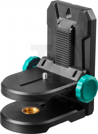 Нивелир лазерный линейный,  держатель с микролифтом  ММ1, 20м, CL20 #2 IP54, точн. 0,2 мм/м, KRAFTOOL 34700-2