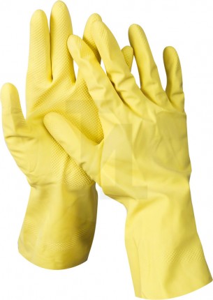 DEXX перчатки  латексные хозяйственно-бытовые, размер XL. 11201-XL