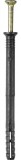 Дюбель-гвоздь полипропиленовый, потайный бортик, 6 x 80 мм, 1000 шт, STAYER