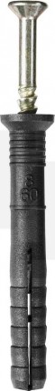 Дюбель-гвоздь полипропиленовый, потайный бортик, 8 x 60 мм, 1000 шт, STAYER 30640-08-060