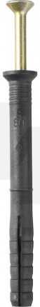 Дюбель-гвоздь полипропиленовый, потайный бортик, 8 x 80 мм, 50 шт, STAYER 30645-08-080