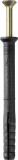 Дюбель-гвоздь полипропиленовый, потайный бортик, 8 x 80 мм, 800 шт, STAYER