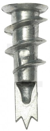 Дюбель металлический со сверлом, для гипсокартона, 4-301285, 33 мм, 50 шт, ЗУБР 4-301285