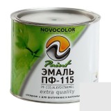 Эмаль ПФ-115 белая (1.9кг) Novocolor