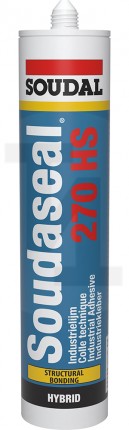Гибридный клей-герметик "Soudaseel 270 HS" 600мл черный Soudal