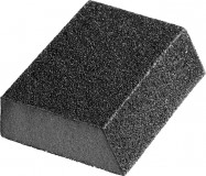 Губка шлифовальная STAYER "MASTER" угловая, зерно - оксид алюминия, Р180, 100 x 68 x 42 x 26 мм, средняя жесткость