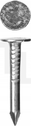 Гвозди с большой потайной головкой, оцинкованные, 25 х 3.0 мм, 5 кг, ЗУБР 305090-30-025