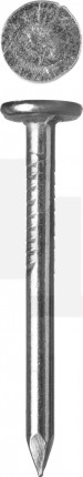 Гвозди с большой потайной головкой, оцинкованные, 40 х 3.0 мм, 5 кг, ЗУБР 305090-30-040