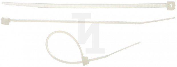 Хомуты-стяжки белые, 2.5 х 100 мм, 100 шт, нейлоновые, STAYER Professional 3785-10