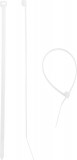 Кабельные стяжки белые КС-Б1, 4.5 x 180 мм, 100 шт, нейлоновые, ЗУБР Профессионал