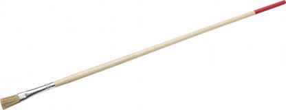 Кисть круглая тонкая STAYER "UNIVERSAL-STANDARD", светлая натуральная щетина, деревянная ручка, №6 x 8мм
