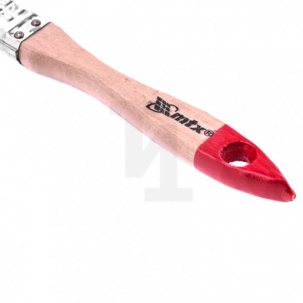Кисть плоская "Стандарт" 1, натуральная щетина, деревянная ручка Matrix 82520