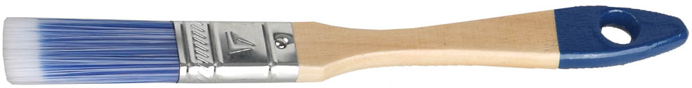 Кисть плоская STAYER "AQUA-STANDARD", искусственная щетина, деревянная ручка, 20мм