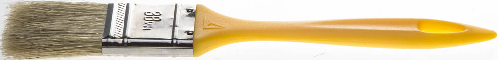 Кисть плоская STAYER "UNIVERSAL-MASTER", светлая натуральная щетина, пластмассовая ручка, 38мм