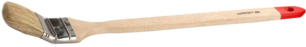 Кисть радиаторная STAYER "EURO", светлая натуральная щетина, деревянная ручка, 50мм