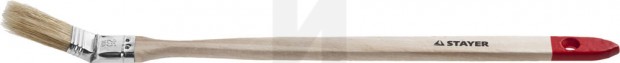 Кисть STAYER "MASTER" "Универсал" радиаторная для всех видов ЛКМ, светлая натуральная щетина, деревянная ручка, 1"/25мм 0112-25_z01