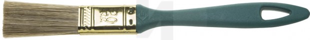 Кисть ЗУБР "КП-14" плоская, смешанная щетина, пластмассовая рукоятка, 20мм 4-01014-020