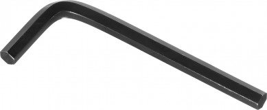 Ключ имбусовый STAYER "STANDARD", сталь, черный, 6мм