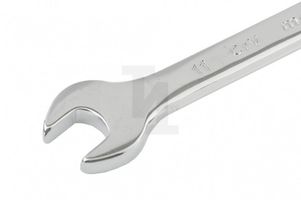 Ключ комбинированный, 11 мм, CrV, полированный хром Matrix 15155