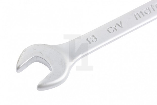 Ключ комбинированный, 13 мм, CrV, матовый хром Matrix 15109