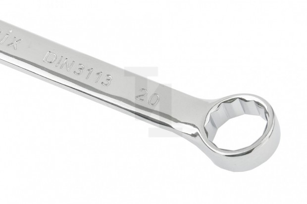 Ключ комбинированный, 20 мм, CrV, полированный хром Matrix 15164