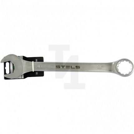 Ключ комбинированный, 36 мм, CrV, матовый хром Stels