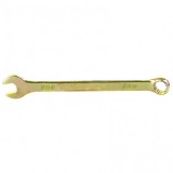 Ключ комбинированный, 8 мм, желтый цинк, Сибртех