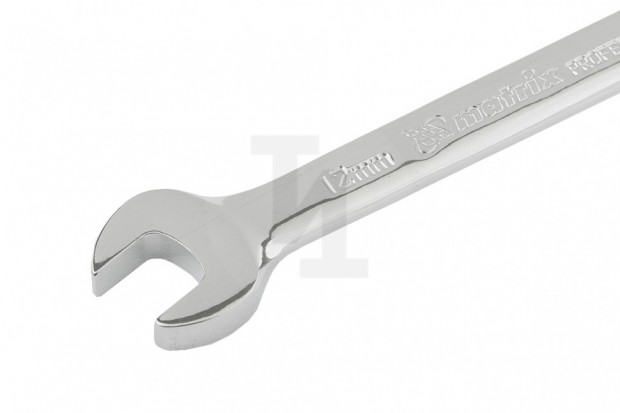 Ключ комбинированный трещоточный, 12 мм, CrV, зеркальный хром Matrix Professional 14805