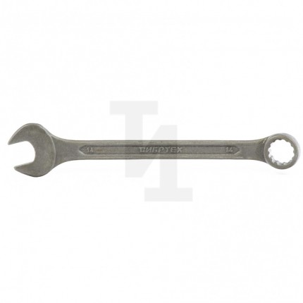 Ключ комбинированый, 14 мм, CrV, фосфатированный, ГОСТ 16983 Сибртех 14909
