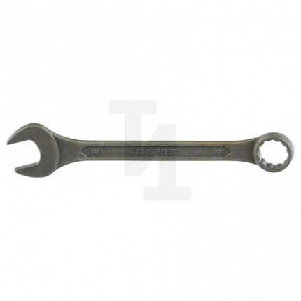 Ключ комбинированый, 30 мм, CrV, фосфатированный, ГОСТ 16983, Сибртех 14916