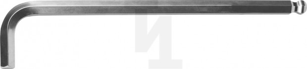 Ключ KRAFTOOL "INDUSTRIE" имбусовый, длинный c шариком, Cr-Mo, хромосатинированное покрытие, HEX 12 27437-12